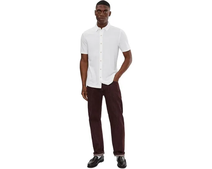 Трикотажная рубашка Bennett Short-sleeve Knit Shirt от Johnston & Murphy
