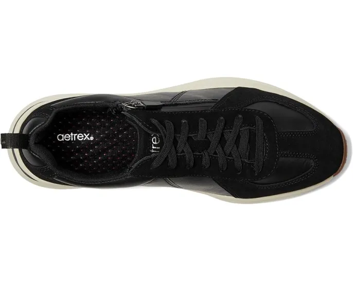 Кроссовки Aetrex Elise на шнуровке с боковой молнией