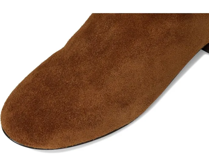 Высокие сапоги Madewell Taylor из замши с круглым носком