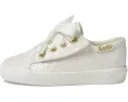 Keds Kickstart Jr. Celebrations блестящие кроссовки для детей с атласными шнурками