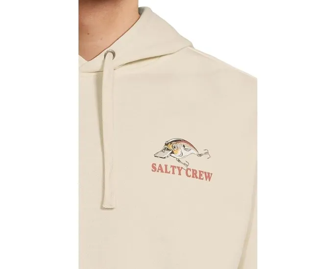 Толстовка Cast Life Fleece Salty Crew с капюшоном и принтом