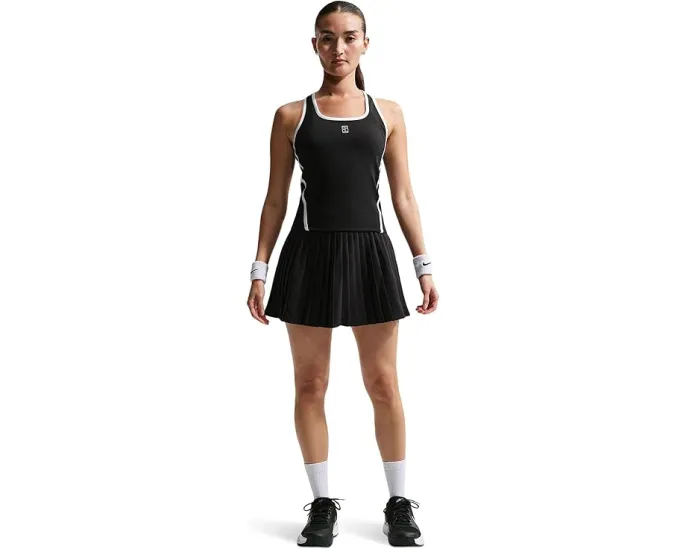 Теннисная юбка Nike Victory Dri-FIT с высокой талией и плиссировкой