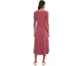 Fit & Flare Scoop Midi Dress