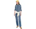 Джинсовая рубашка Lauren Ralph Lauren Classic Fit с вышитым логотипом