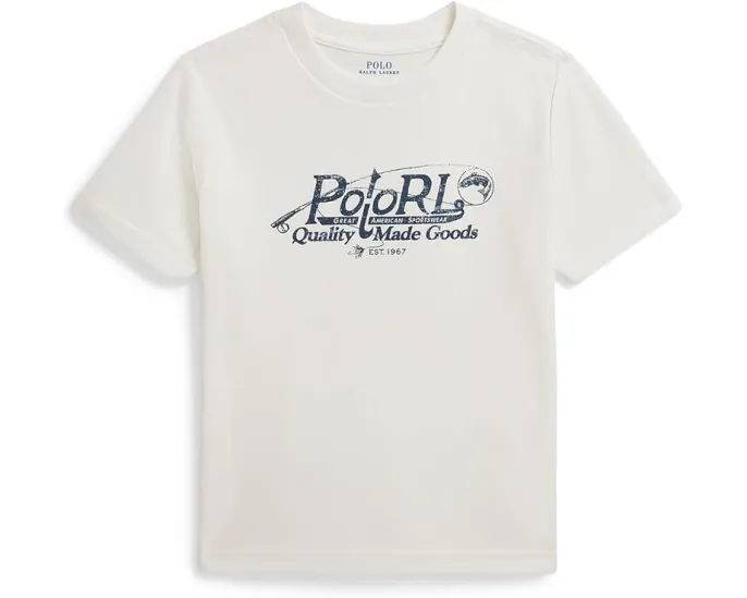 Футболка с логотипом Polo Ralph Lauren для малышей