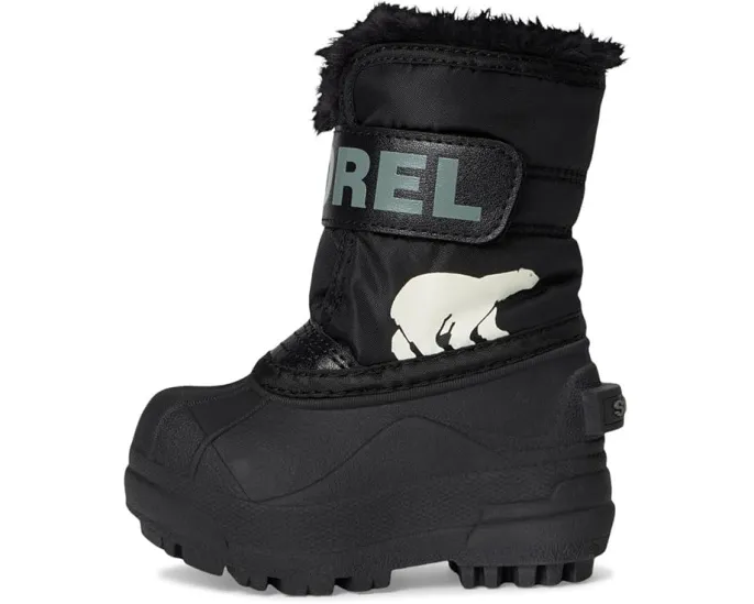Детские зимние ботинки SOREL Snow Commander с утеплителем 200г и литой подошвой