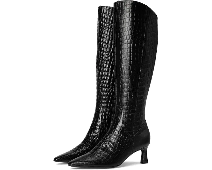 Ботинки Naturalizer Deesha до колена с широким голенищем и заостренным носком