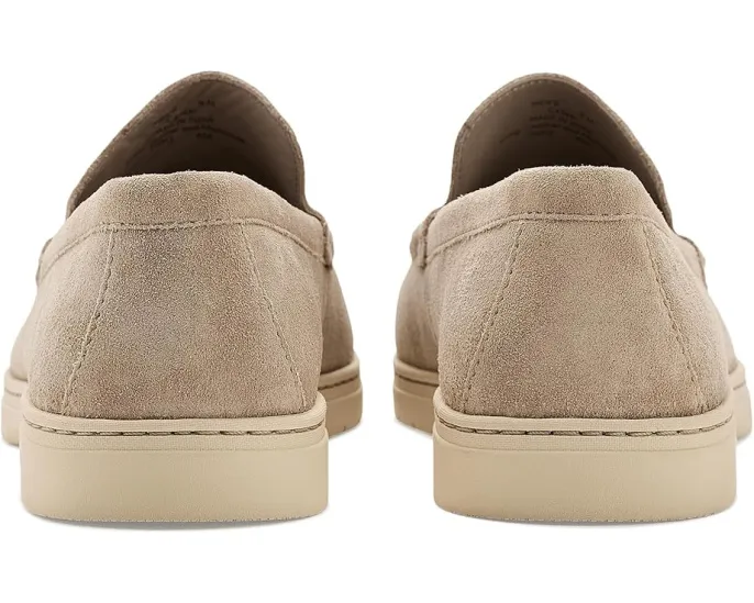 Лоферы Greenwich Grand Venetian Cole Haan из замши с округлым мысом