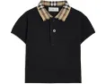 Рубашка с воротником Johane от Burberry Kids в черном цвете