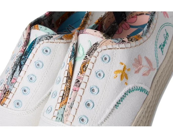 Слипоны Blowfish Malibu Super Sweet с льняным верхом и технологией Super Flex