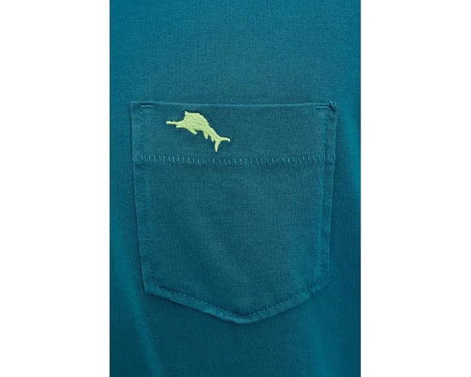 Футболка Tommy Bahama New Bali Skyline Tee с длинным рукавом из хлопка Pima