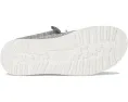 Кроссовки Hey Dude Wally Slip Stretch Sox с эластичными шнурками и технологией Flex & Fold