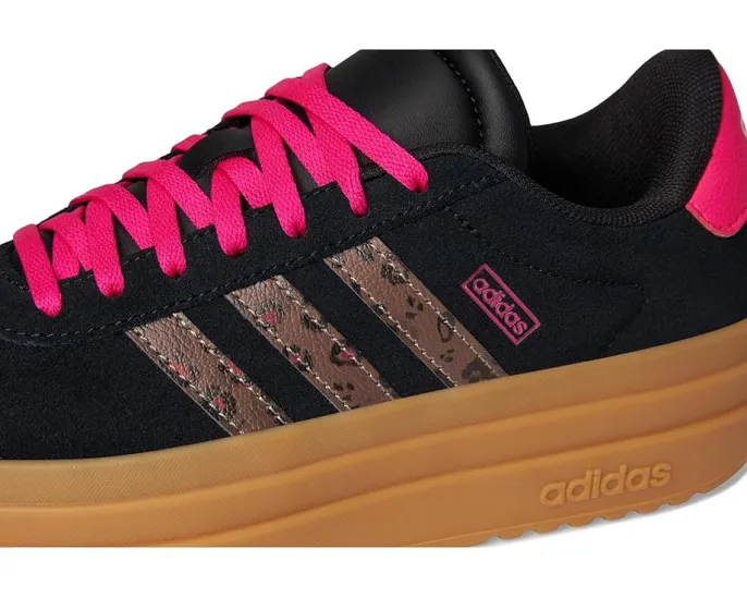 Кроссовки adidas Kids VL Court Bold с кожаным верхом для подростков