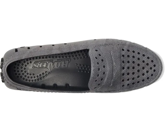 Лоферы Floafers Posh Driver Print с принтом