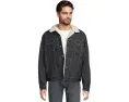 Джинсовая куртка Relaxed Fit Plaid Trucker с подкладкой из искусственного меха Levi's®