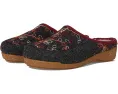 Тапочки Woolflower с ручной вышивкой и меховой подкладкой от Taos Footwear