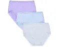 Natori Bliss Full Brief 3 шт. трусы с кружевной отделкой