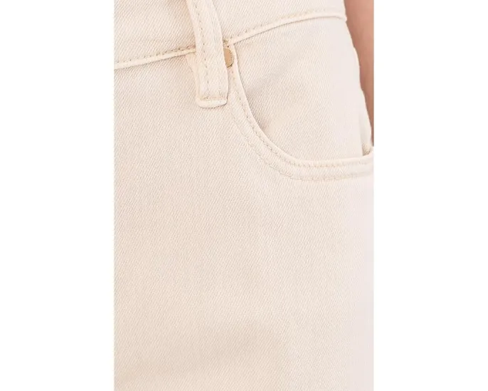 Широкие брюки Liverpool Los Angeles Mid-Rise Stride с отделкой из кружева