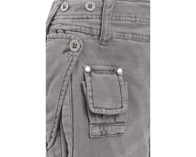 Free People брюки Tight Fuse Slim Utility с утилитарными деталями