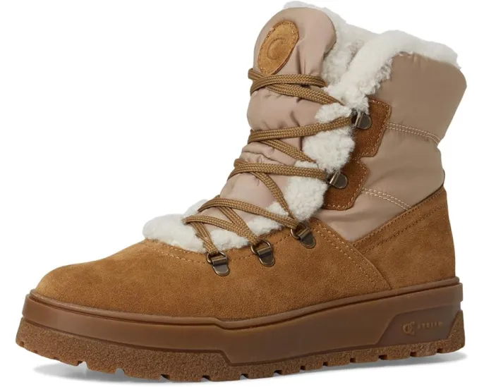 Ботинки La Canadienne Erika двухцветные с меховой подкладкой