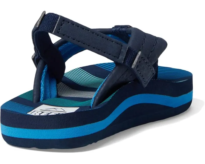 Детские сандалии Reef Little Ahi с мягкой стелькой и ремешком на пятке