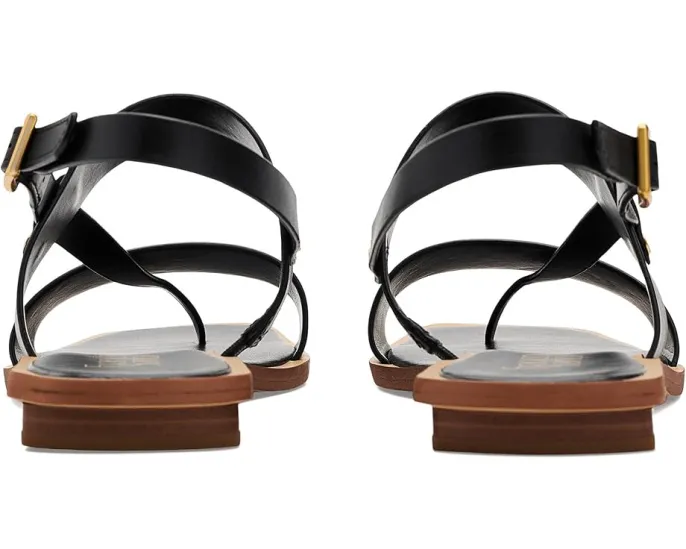 Сандалии Franco Sarto Enrica с открытым квадратным носком и регулируемой застежкой