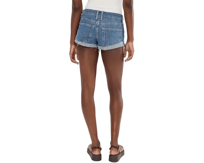 Шорты We The Free Cali Cuffed Shorties от Free People с манжетами и пятью карманами