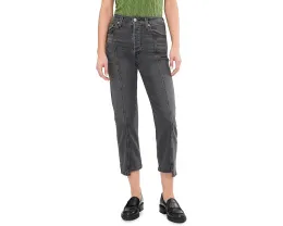 Джинсы Levi's Ribcage Ankle Seamed Edge с очень высокой посадкой и прямым кроем