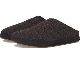 Мокасины OluKai Hamani Hulu из итальянского фетра и замши с круглым носком