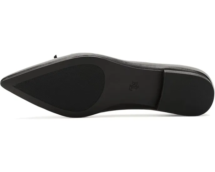 Балетки Lauren Ralph Lauren Londyn на шнуровке из кожи Nappa с острым носком