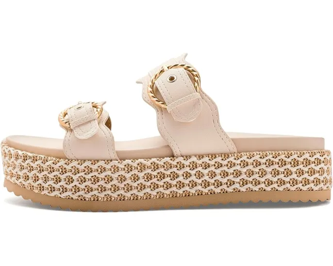 Босоножки Serpent на платформе с двумя ремешками и пряжками DV by Dolce Vita