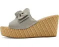 Босоножки-лодочки Spring Step Ellyn-Woven с крупным бантом и плетеным клином