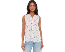 Блуза NYDJ Sleeveless Pintuck без рукавов с защипами и скрытой застежкой