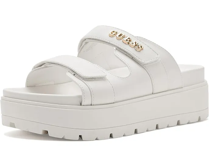 Сандалии GUESS Faxon на платформе с регулируемыми ремешками