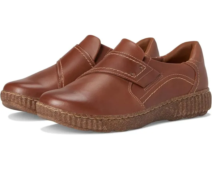 Clarks Caroline Dalia туфли из премиальной кожи с резиновой подошвой