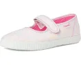 Детские туфли-слипоны Cienta Kids Shoes 56083 с металлическим блеском