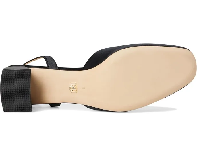 Босоножки Badgley Mischka Vivia на квадратном каблуке с ремешком на щиколотке и кристаллами