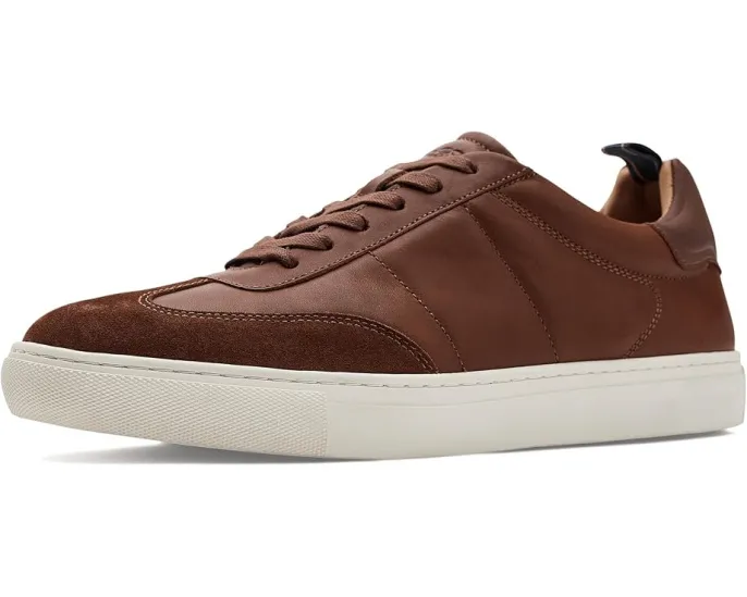 Кроссовки Emmerson от Brooks Brothers из кожи с ортопедической стелькой OrthoLite