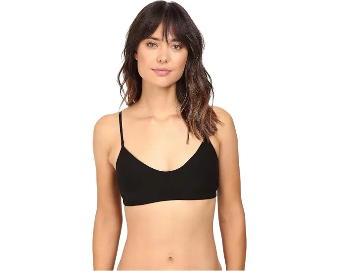Бра Commando Butter Bralette с регулируемыми бретелями и сырым краем