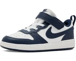 Кроссовки Nike Kids Court Borough Low Next Nature для малышей с липучкой и гибкой подошвой