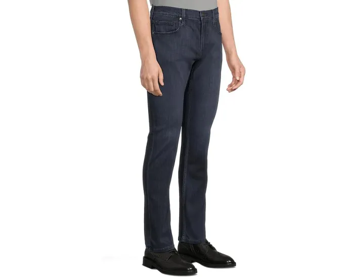 Джинсы Paige Federal Transcend Slim Straight Fit в оттенке Franjo с премиум стрейчем
