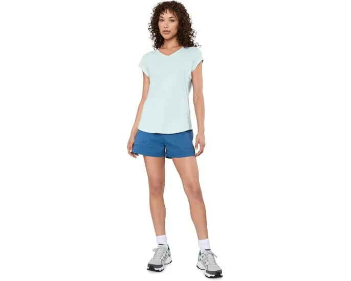 Футболка Royal Robbins Vacationer V-Neck Short Sleeve из смесовой ткани