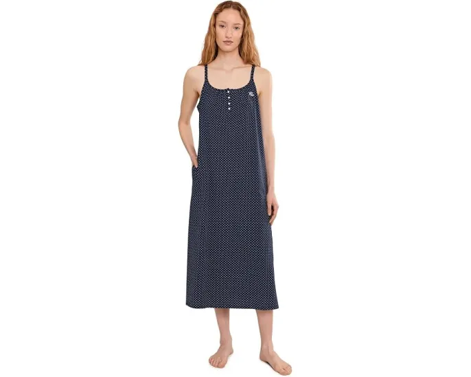 Lauren Ralph Lauren ночная сорочка Double Strap Knit Ballet Gown