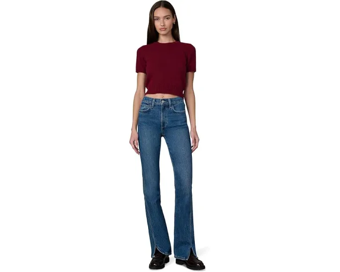 Joe's Jeans The Hi Honey Bootcut Twisted Seam джинсы клеш с высокой посадкой и скрученным швом