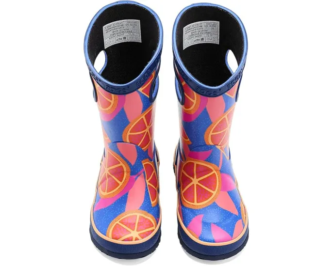 Детские резиновые сапоги Bogs Kids Rain Boot Summer Fruit с удобной стелькой