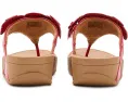 Сандалии FitFlop Lulu Flower с ремешком между пальцев и цветочным декором