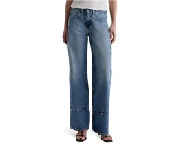 Джинсы AG Jeans Adria с заниженной талией и широкими штанинами в цвете Socialite