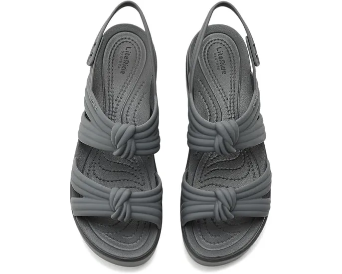 Босоножки Crocs Brooklyn Knot Low Wedge
