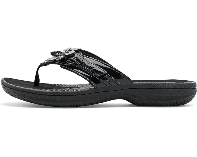 Сандалии Clarks Breeze Opal с цветочным декором и амортизирующей стелькой Cloudsteppers