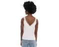 Топ Madewell с V-образным вырезом и отделкой из кружева